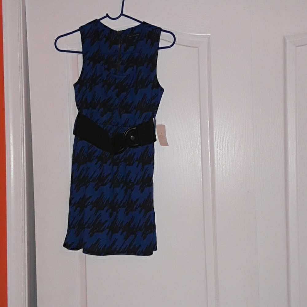 Chevron Print Tunic Dress